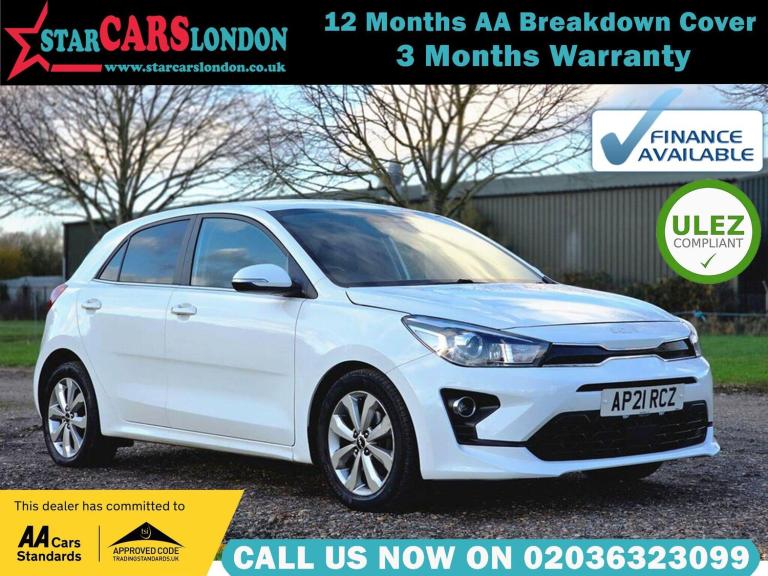 2021 Kia Rio 1.0 T-GDi MHEV 3 DCT Euro 6 (s/s) 5dr HATCHBACK Petrol/Electric Hybrid Automatic