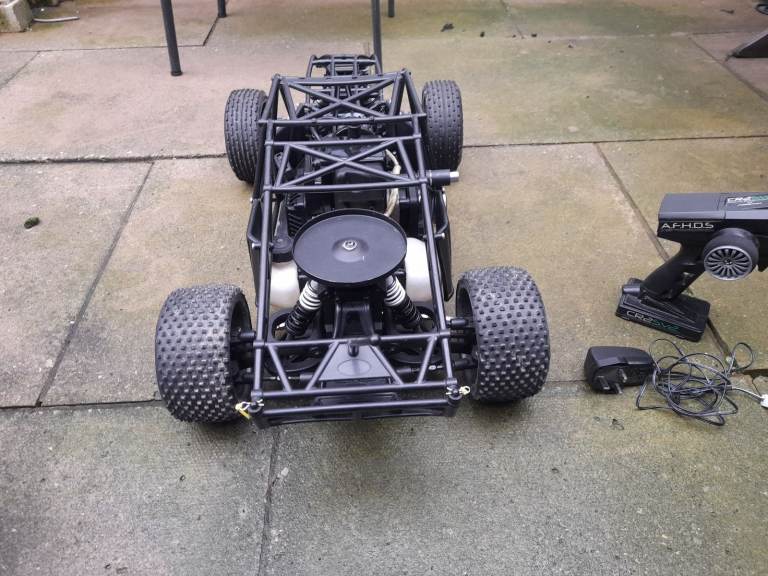 Fs racing marauder rc petrol 2 stroke car