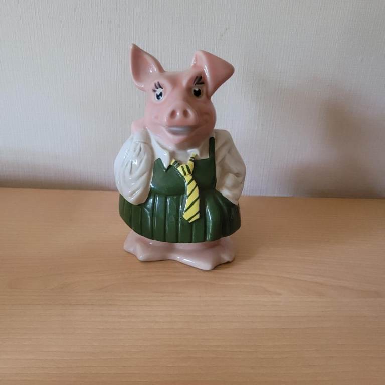 Retro Wade Natwest Annabelle Piggy Bank with Stopper Money Box
