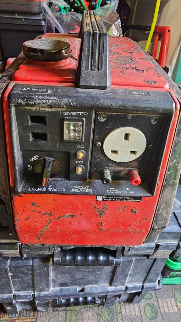 Nissan gl600 petrol generator 