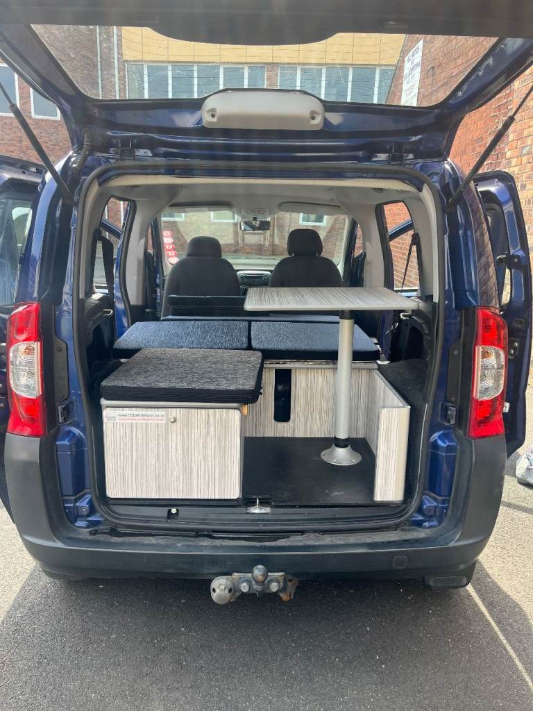 PEUGEOT BIPPER TEPEE HDI **RARE AUTOMATIC** 2011 1.3 DIESEL 60+MPG (MICRO-CAMPER CONVERTED)