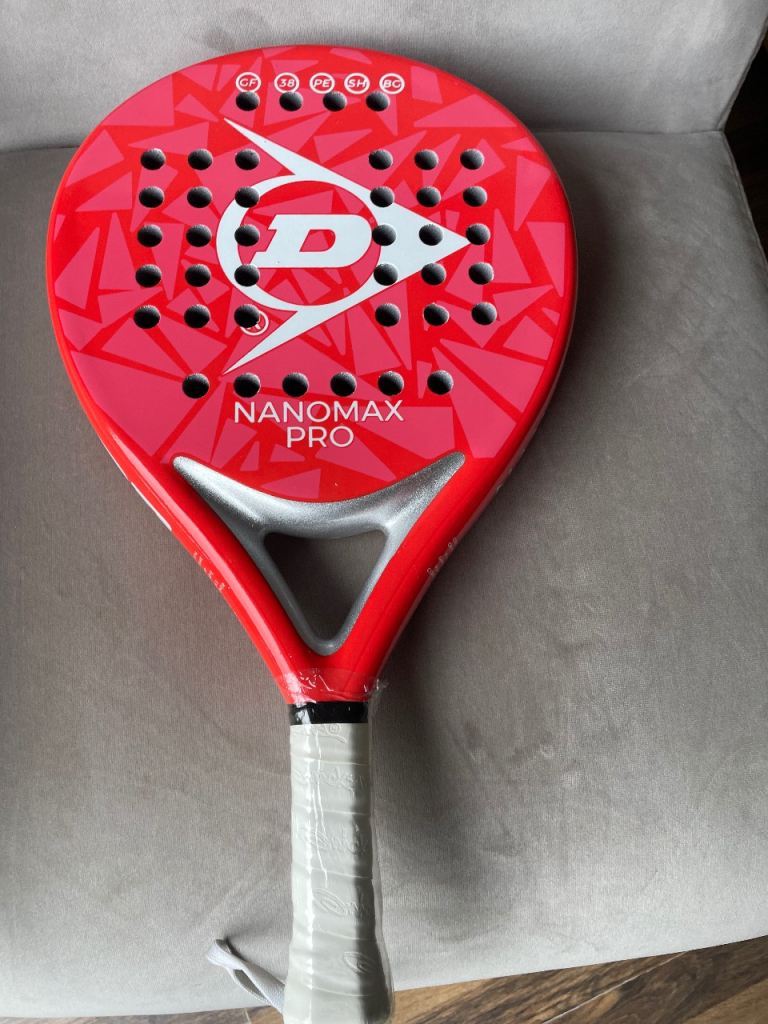 Dunlop Nanomax Pro Padel Racket – New, Unused