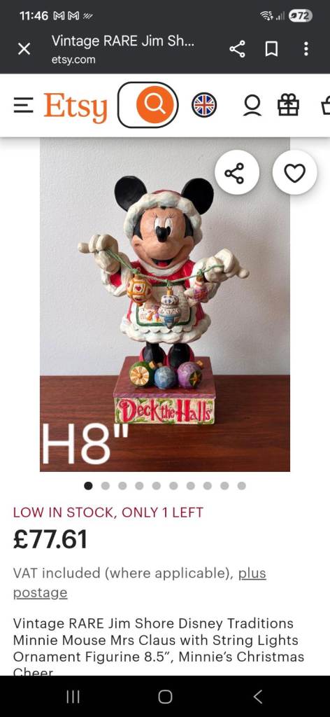 Ornaments 3 x Disney showcase