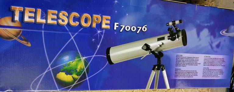 New F70076 Telescope – Unused in Box
