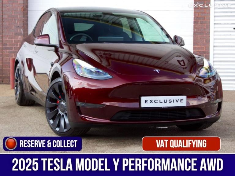 2025 Tesla Model Y Performance AWD 5dr Auto MPV Electric Automatic