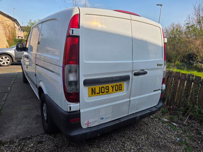 Mercedes vito 2.2 cdi 2009 extended wheel base injector gone still runs