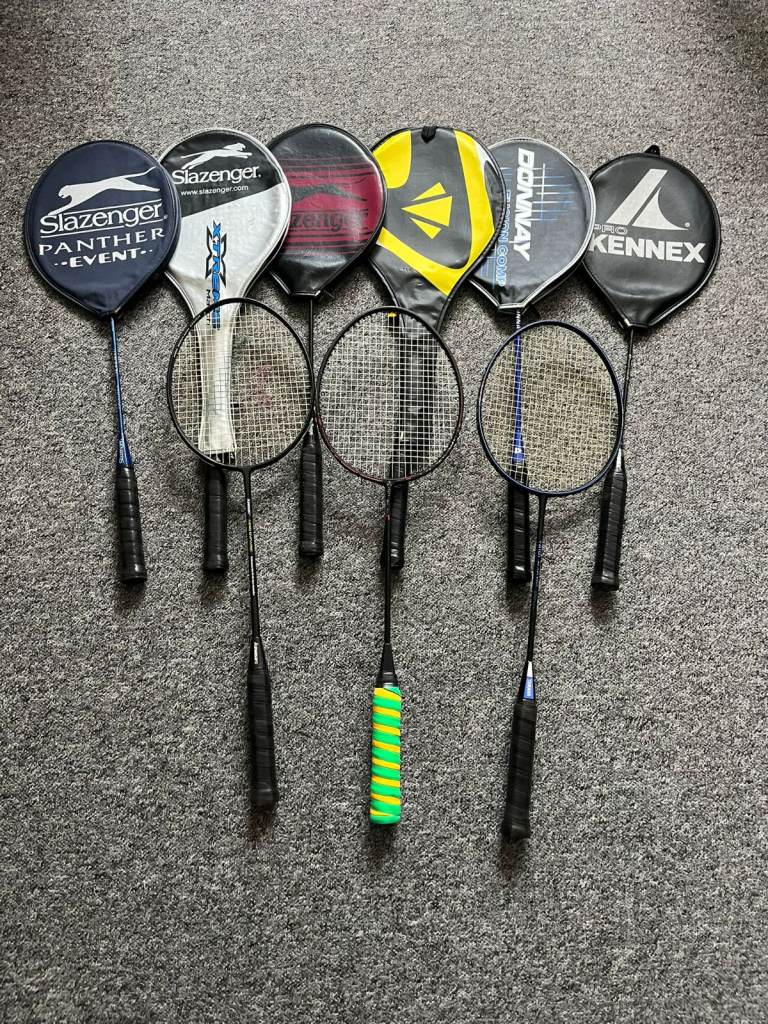 Big Selection of Badminton Rackets – £15 Each or 2 for £25