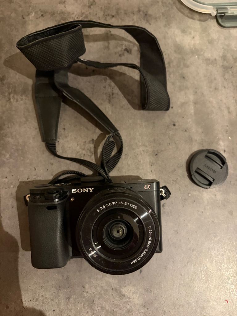 image for Sony A6000 + 16–50mm Lens (Used Once, Like New) + Case