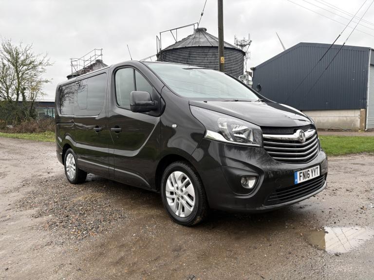 2016 Vauxhall Vivaro 2900 1.6CDTI 115PS Sportive H1 DoubleCab Crew Van Diesel Manual