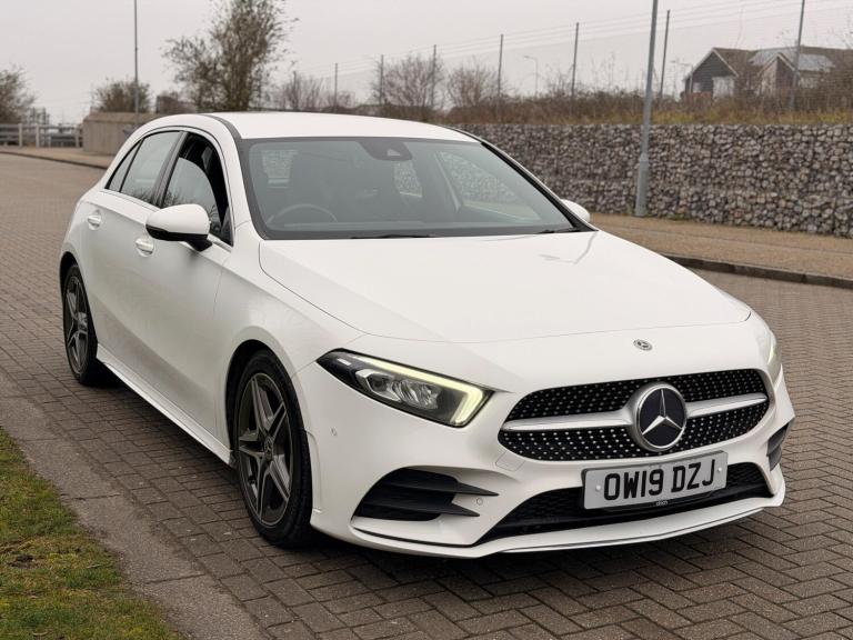 2019 Mercedes-Benz A-Class 1.5 A180d AMG Line (Executive) 7G-DCT Euro 6 (s/s) 5dr HATCHBACK Diese...