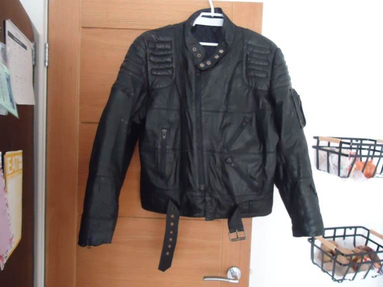 Retro Leather Motorcycle Jacket