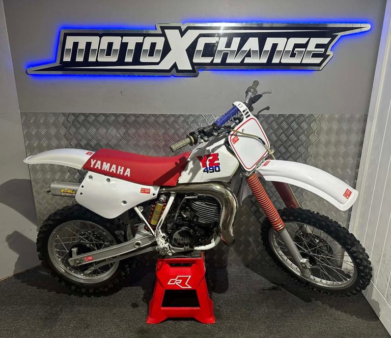 1987 YAMAHA YZ 490...EVO...SUPERB EXAMPLE...ORIGINAL...£5995...MOTO X CHANGE