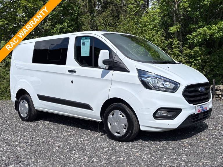 2022 Ford Transit Custom 2.0 300 Trend 6 Seat Crew Van Double Cab 5dr Diesel Manual L1 H1 Euro 6 ...