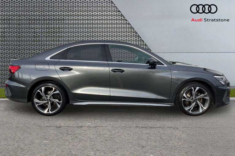  Audi A3 30 TFSI S Line 4dr S Tronic Saloon Petrol Automatic