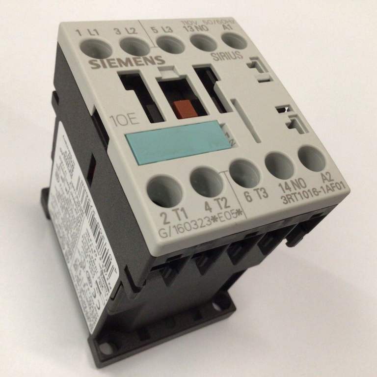 Siemens Contactor 3RT1016-1AF01 Relay 110V Coil, 3+1 NO Contacts, New, Boxed. ML Furnaces Spares
