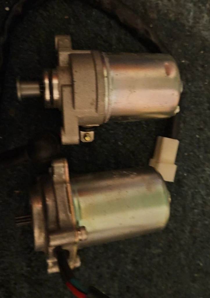 x2 Motorcycle starter motors 12v
