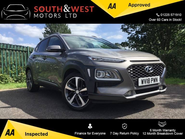 2018 Hyundai KONA 1.0T GDi Blue Drive Premium 5dr HATCHBACK PETROL Manual