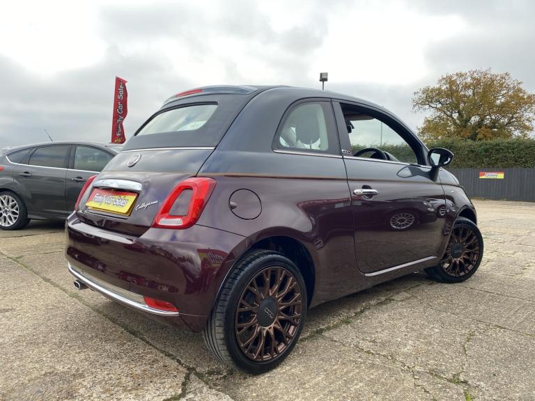 FIAT 500 1.2 COLLEZIONE CONVERTIBLE VERY GOOD CONDITION 1 OWNER NEW CAMBELT KIT