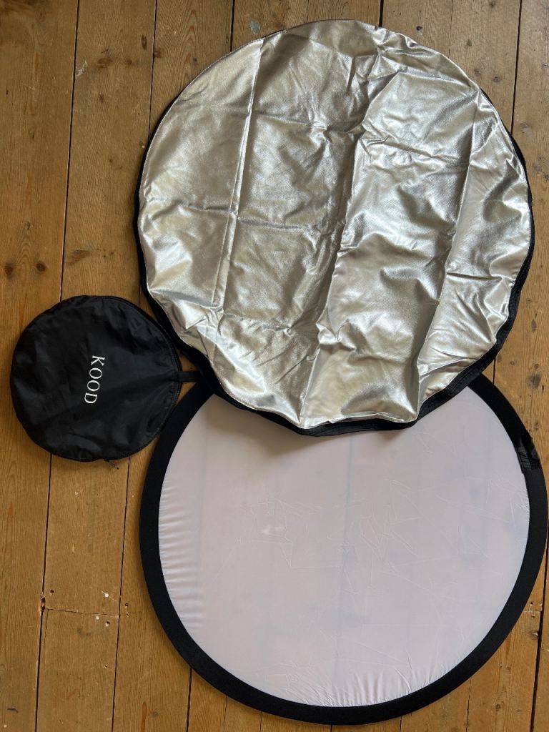 KOOD Photography Reflector Disc Kit – Silver/White, Gold/Black Good Condition