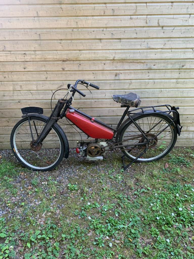 Vintage 1948 NORMAN Autocycle 98cc with v5 no need for mot/tax moped RARE