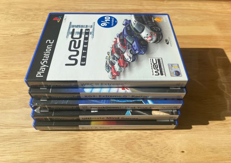 PlayStation 2 5x Game Bundle