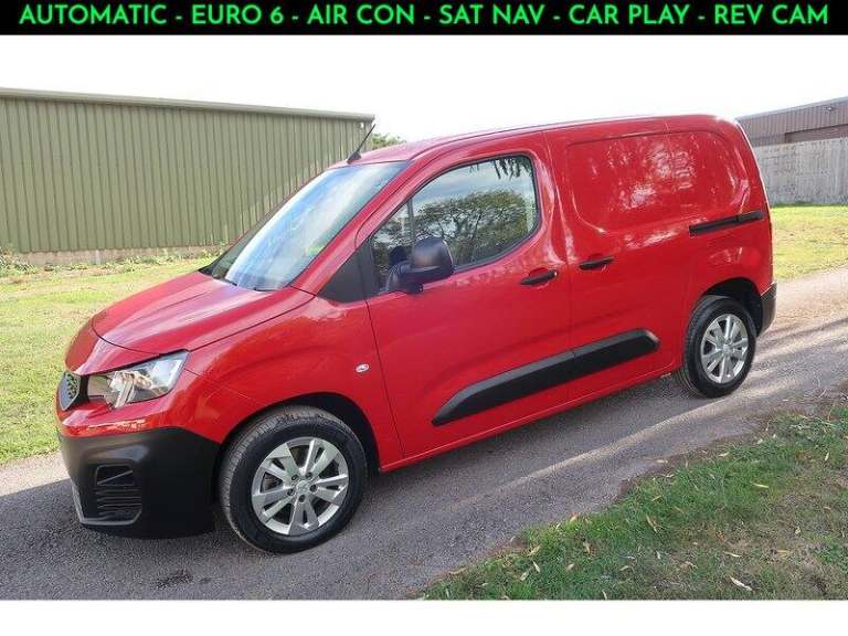 2020 Peugeot Partner 1.5 BlueHDi 1000 Asphalt Standard Panel Van 5dr Diesel EAT8 Auto SWB Euro 6 ...