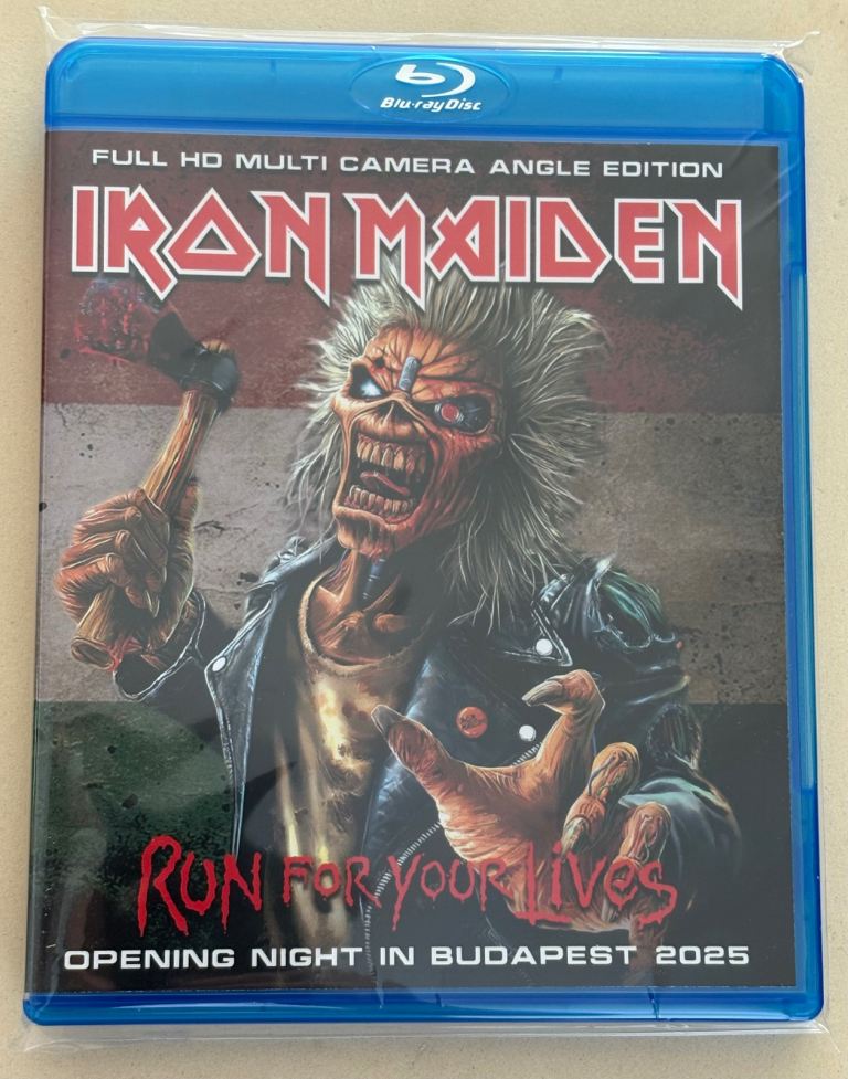 Iron Maiden - Run for your lives Budapest DVD