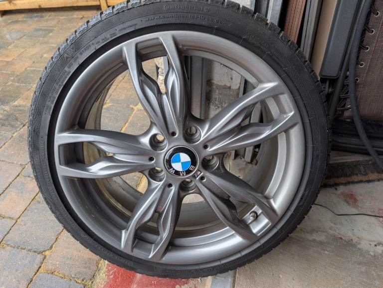 4 x Genuine BMW 436M Wheels & Winter Tyres 225/40 R18. 1 & 2 series F20 F21 F22 M140i