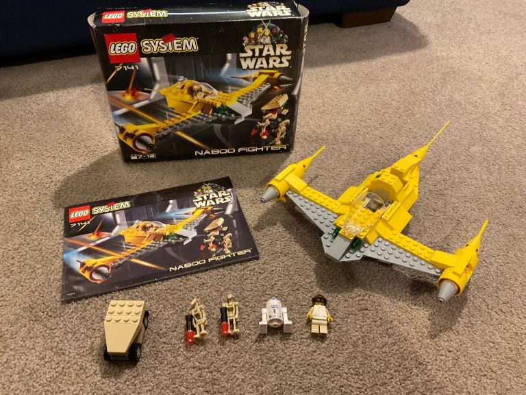 Lego System Star Wars Naboo Fighter 7141