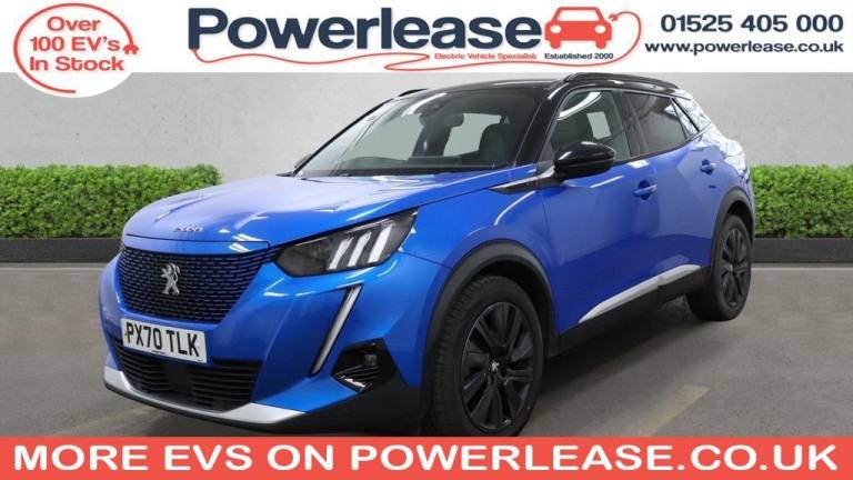 2020 Peugeot 2008 100kW GT 50kWh 5dr Auto HATCHBACK ELECTRIC Automatic