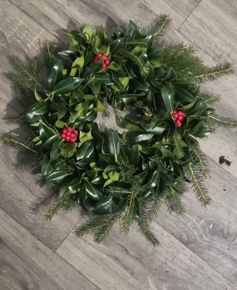 image for Fresh holly wreaths