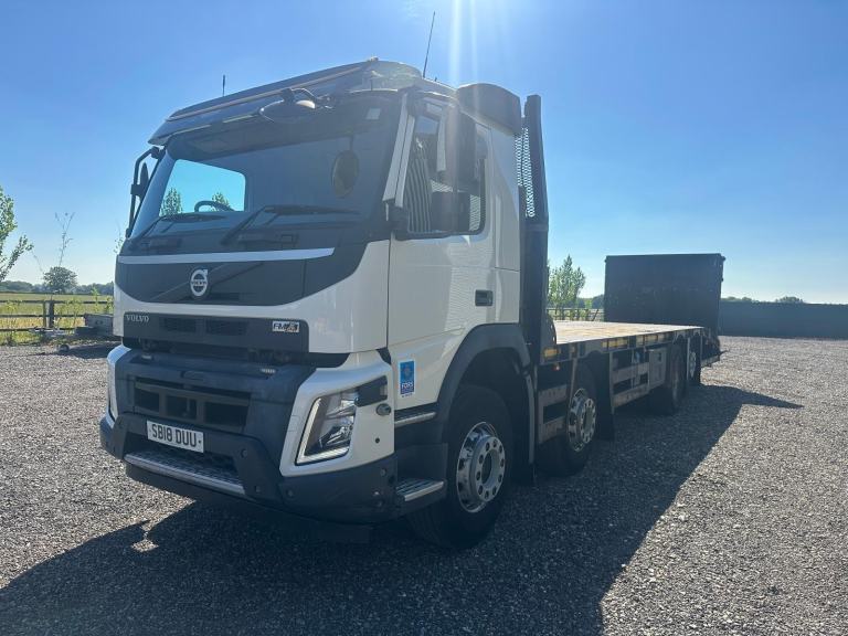 Volvo FMX D13 Engine 8x2 Bevertail plant lorry low klm 