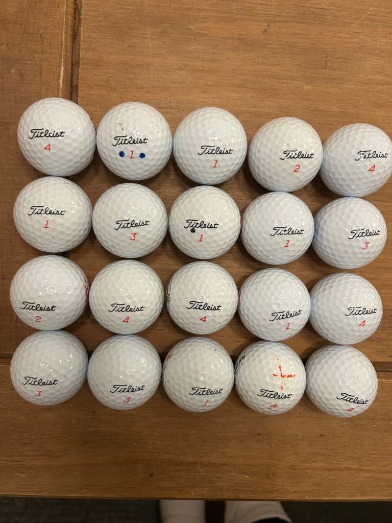 20 A grade Titliest trufeel golf balls £15