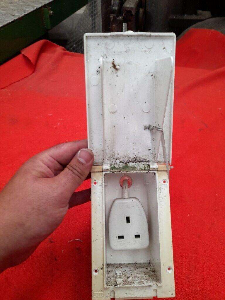 Caravan external socket