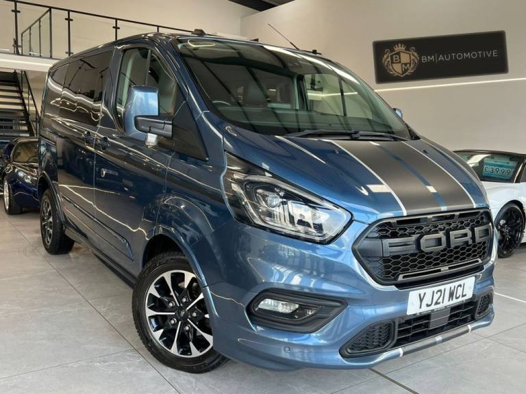 2021 Ford Transit Custom 2.0 EcoBlue 185ps Low Roof D/Cab Sport Van Auto PANEL VAN DIESEL Automatic