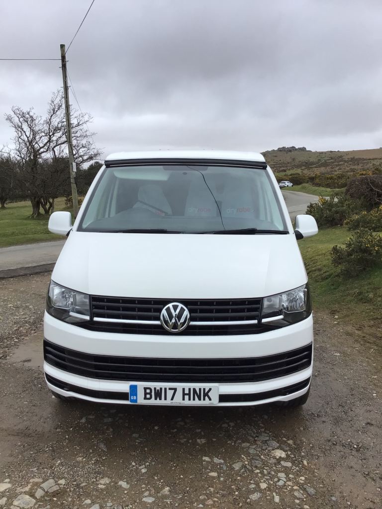 SWB T6 VW Transporter Campervan 2017, Pop top roof, Euro 6, ULEZ, Still under warranty