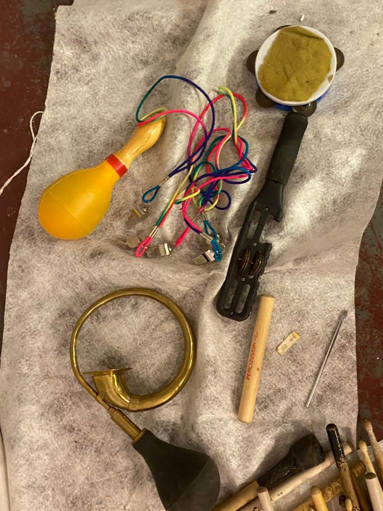 SOLD! Drum Sticks and Percussion Instruments Bundle – | in Glasgow ...