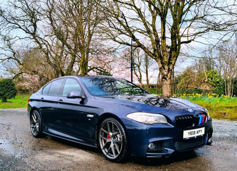 BMW 520D M-SPORT AUTO FULL MOT SUPER SPEC 320d A4 A6 golf Leon Passat Jetta A4 A3