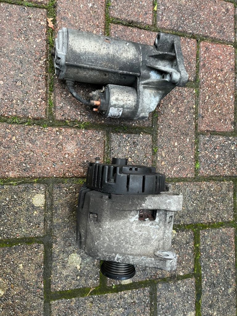 Starter motor and alternator for Vauxhall vivaro