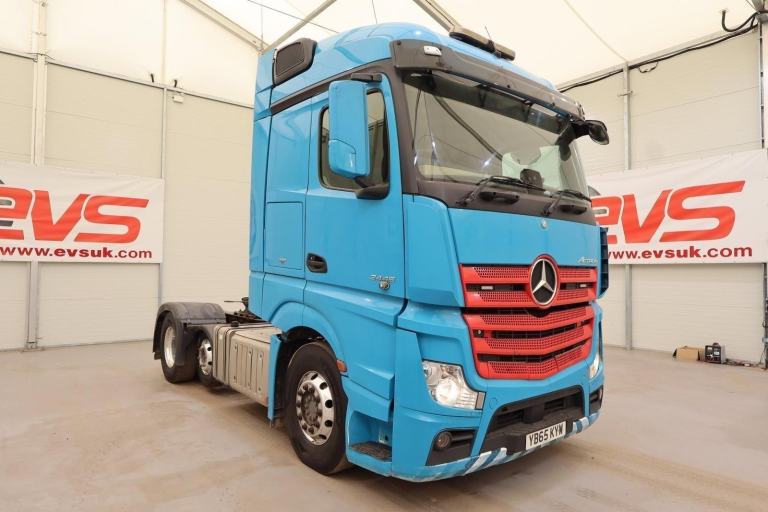 2015 (65 PLATE) Mercedes Benz ACTROS 2445 6x2  Tractor Units