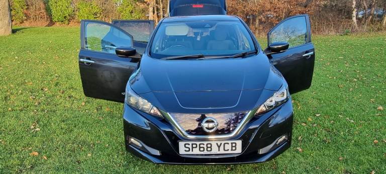 Automatic Luxury Nissan Leaf fully Electric car Cruise Navigation Reverse Camera Auto pilot LEZ