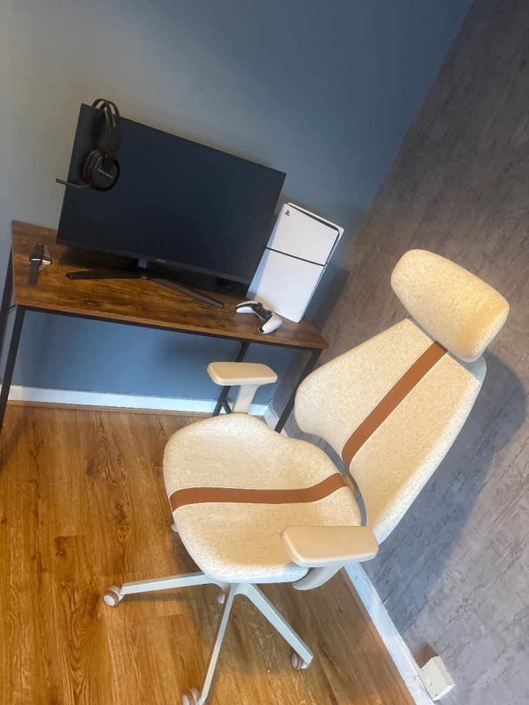 PS5 1 terra msi monitor chair and headset