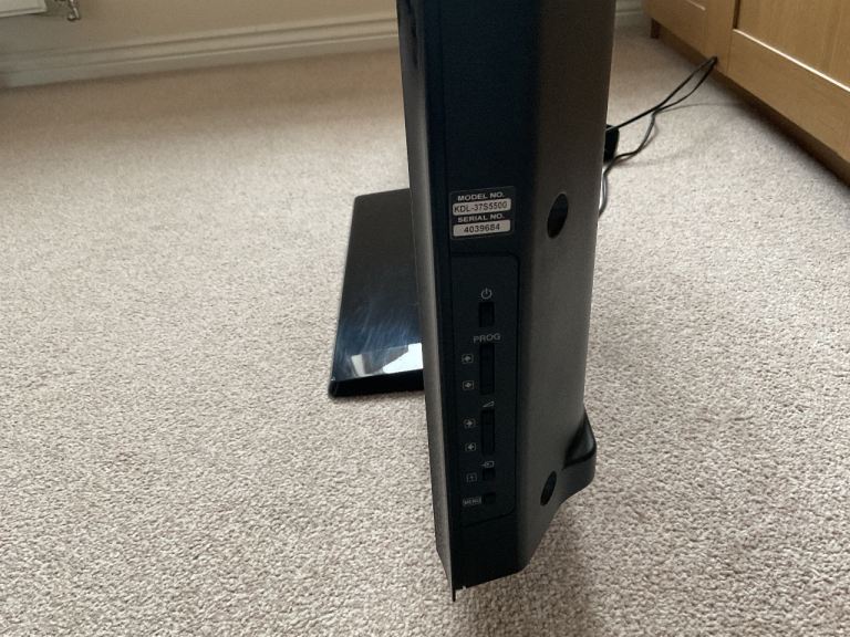 Sony Bravia 37” TV KDL37S5500 Television 1080P HD LCD 37 INCH 