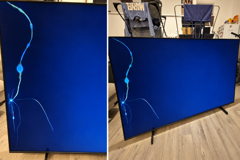 65" TV (Broken Screen - Spare Parts)