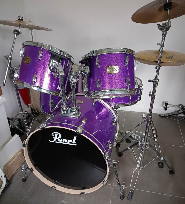 Pearl Export ELX 5 pc Kit Sabian XS20 Cymbal Set