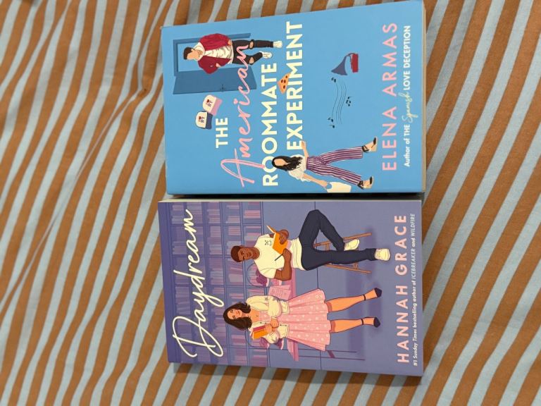 Two Romance Novels: The American Roommate Experiment & Daydream – As Good As New