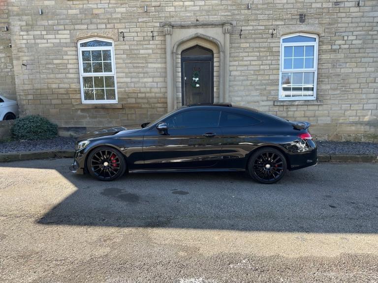 MERCEDES C220 AMG LINE PREMIUM*HUGE SPEC C63 LOOKS*PAN ROOF*HPI CLEAR*PX WELCOME