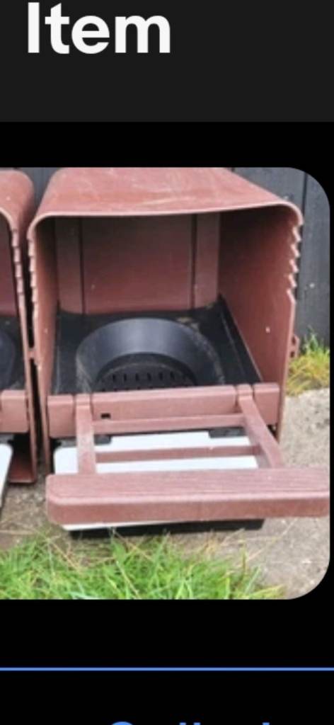 Rollaway nesting box and 1 for parts