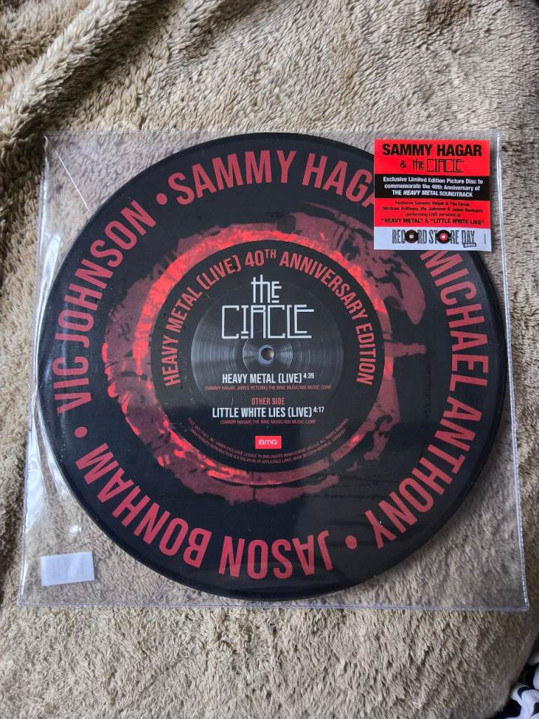 Sammy Hagar & The Circle - Heavy Metal (Live) Vinyl Picture Disc