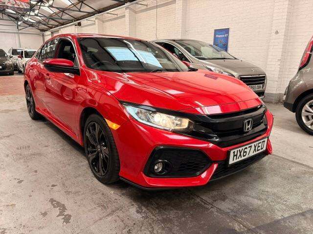 2017 Honda Civic 1.0 VTEC Turbo SR 5dr HATCHBACK Petrol Manual
